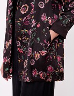 Fluid satin kimono jacket femme La Fianc&eacute;e