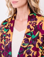 Fluid satin kimono jacket femme La Fianc&eacute;e