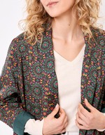 Fluid satin kimono jacket femme La Fianc&eacute;e