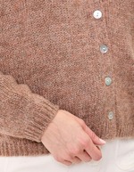 Plain short women’s cardigan femme La Fiancée