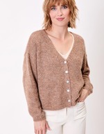 Plain short women’s cardigan femme La Fiancée