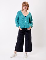 Plain short women’s cardigan femme La Fiancée