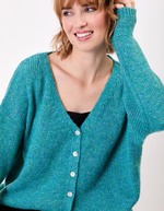 Plain short women’s cardigan femme La Fiancée