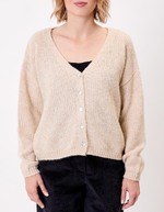 Plain short women’s cardigan femme La Fiancée