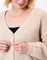 Plain short women’s cardigan femme La Fiancée