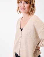 Plain short women’s cardigan femme La Fiancée