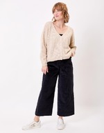 Plain short women’s cardigan femme La Fiancée