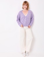 Plain short women’s cardigan femme La Fiancée
