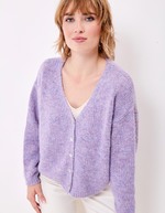 Plain short women’s cardigan femme La Fiancée