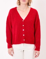 Plain short women’s cardigan femme La Fiancée
