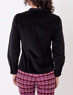 Corduroy blouse with V-neck femme Princesse Nomade