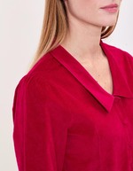 Corduroy blouse with V-neck femme Princesse Nomade