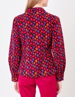 Corduroy blouse with V-neck femme Princesse Nomade