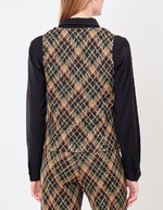 Organic knit waistcoat femme Princesse Nomade