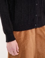 Soft knit cardigan with round neck femme Princesse Nomade