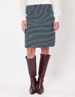 Organic knit mini skirt femme Princesse Nomade
