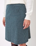 Organic knit mini skirt femme Princesse Nomade