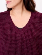 Fancy knit sleeveless sweater femme Princesse Nomade