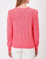 Fancy knit round-neck sweater femme Princesse Nomade