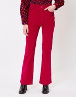 Corduroy flared pants femme Princesse Nomade