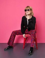 Corduroy flared pants femme Princesse Nomade
