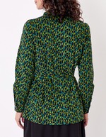 Belted mid-length corduroy jacket femme Princesse Nomade