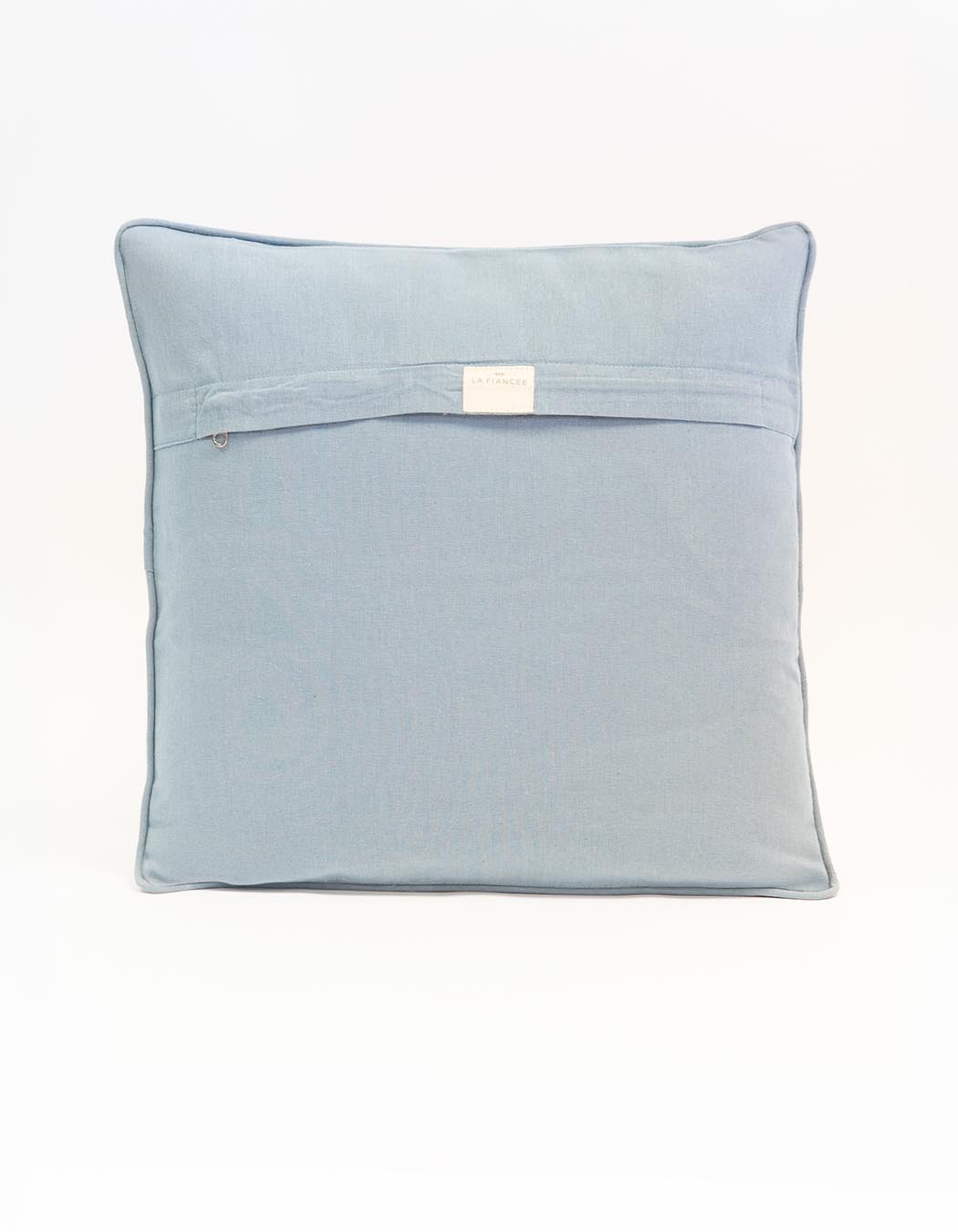 Square printed velvet cushion femme La Fiancée