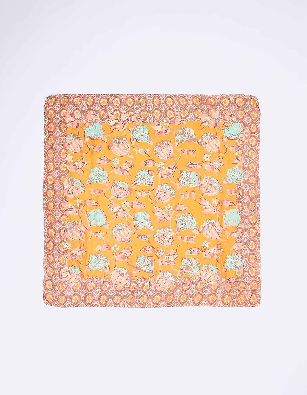 Printed silk scarf femme La Fiancée