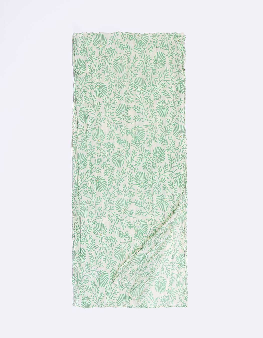 Organic cotton voile scarf femme La Fianc&eacute;e