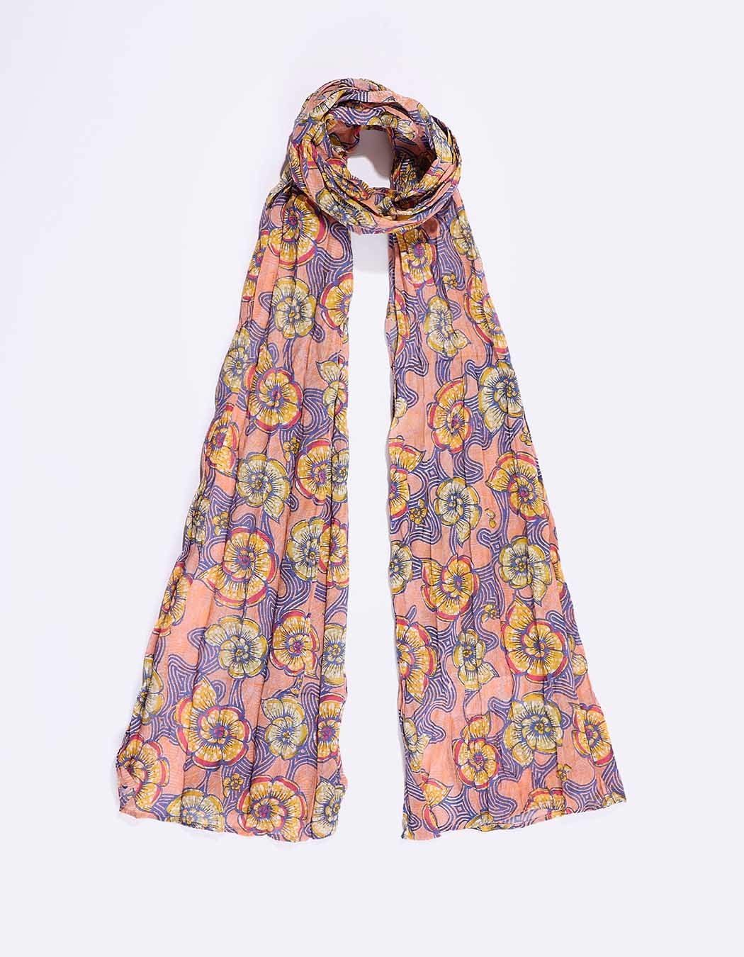 Organic cotton voile scarf femme La Fianc&eacute;e