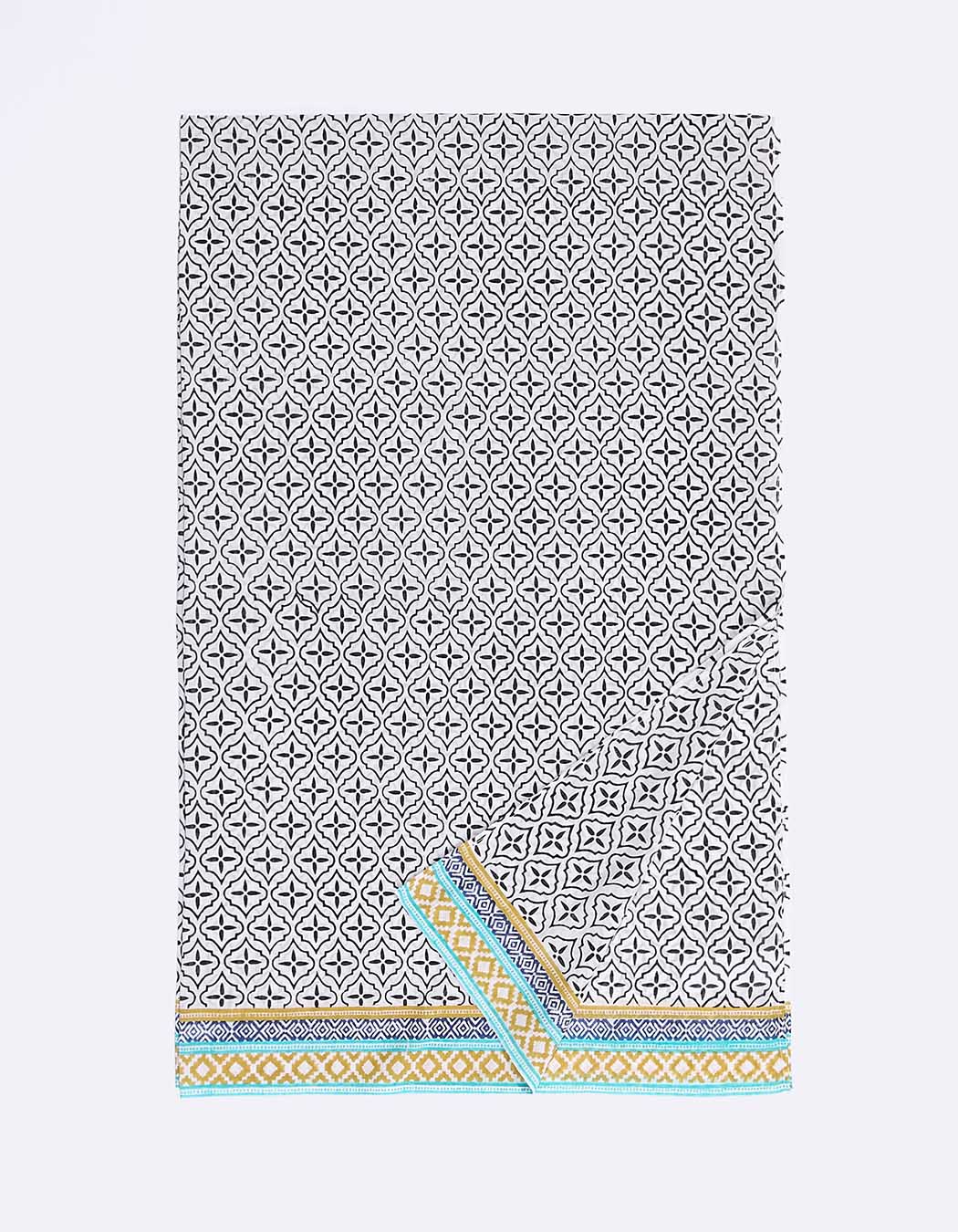 Printed cotton voile pareo femme La Fiancée