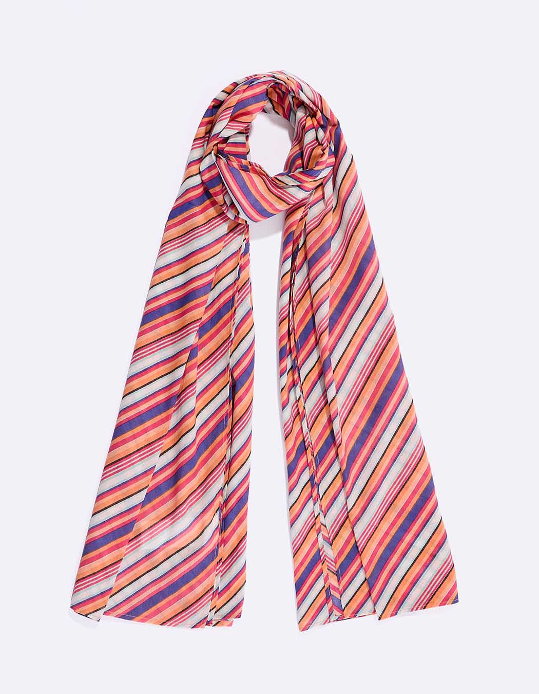 Printed cotton voile pareo femme La Fiancée