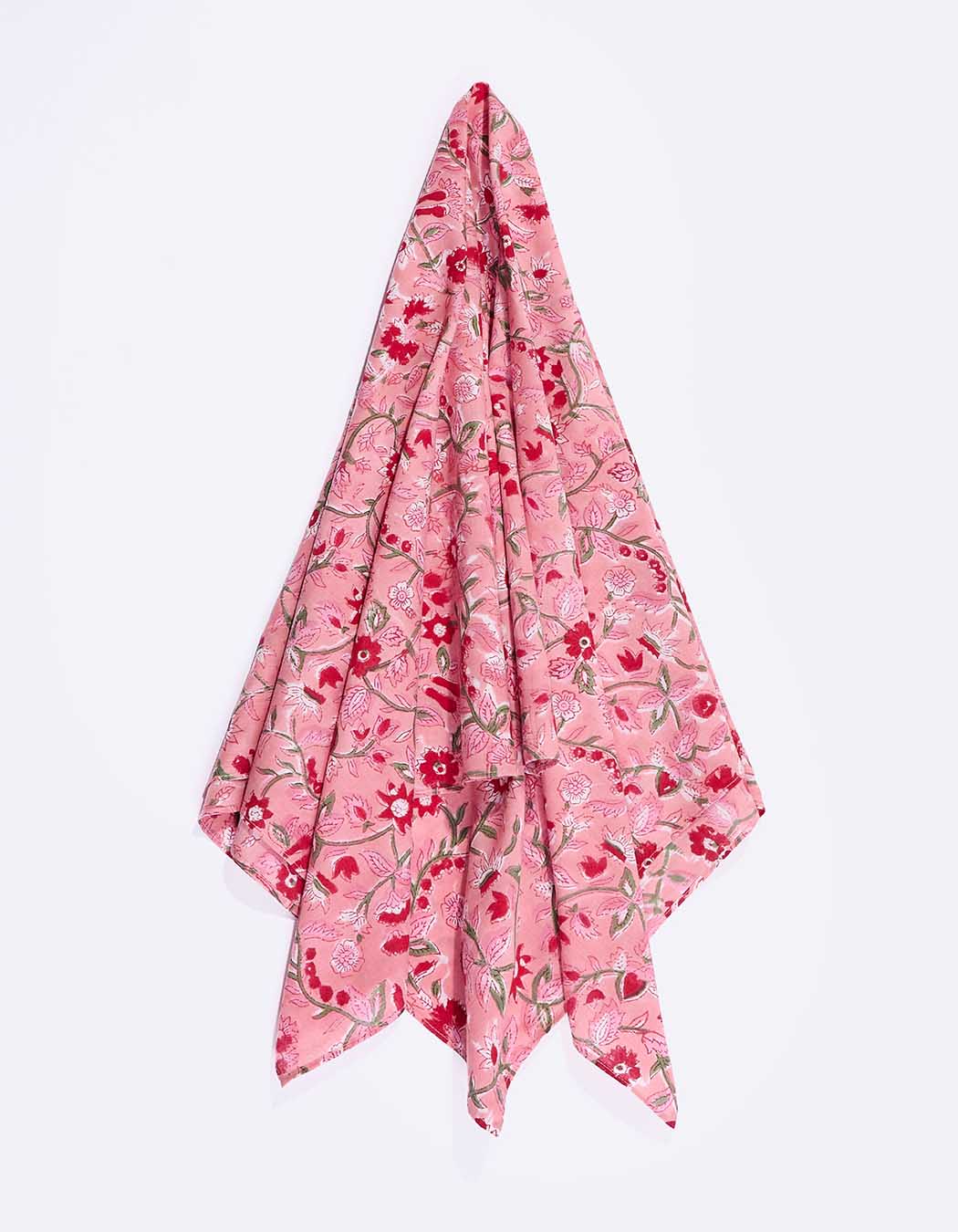 Printed cotton square scarf femme La Fiancée