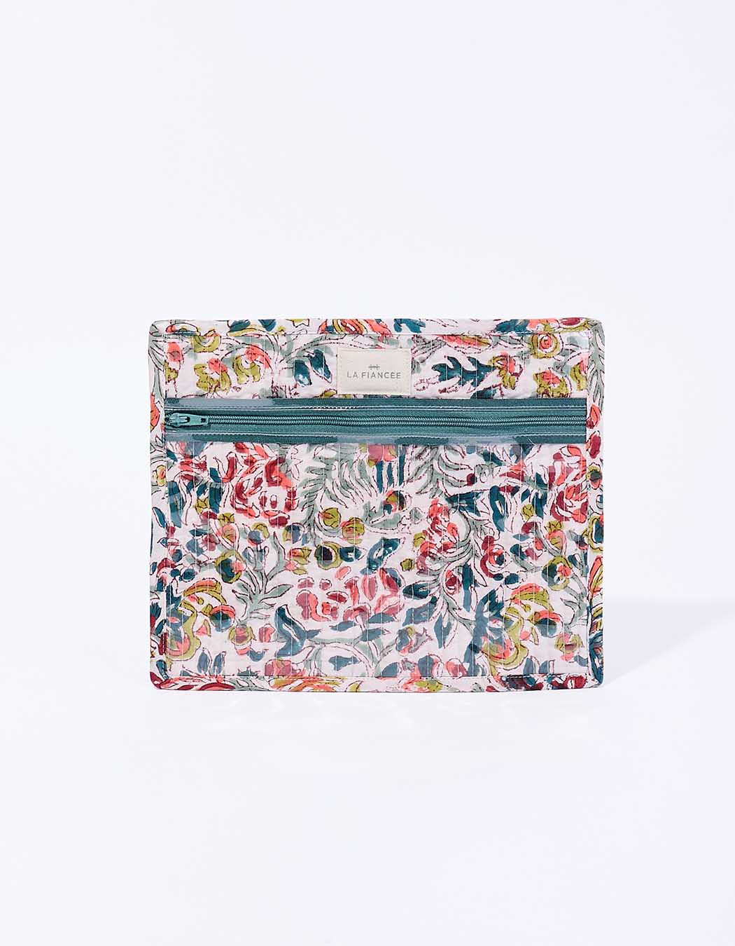 Large transparent rectangular pouch femme La Fiancée