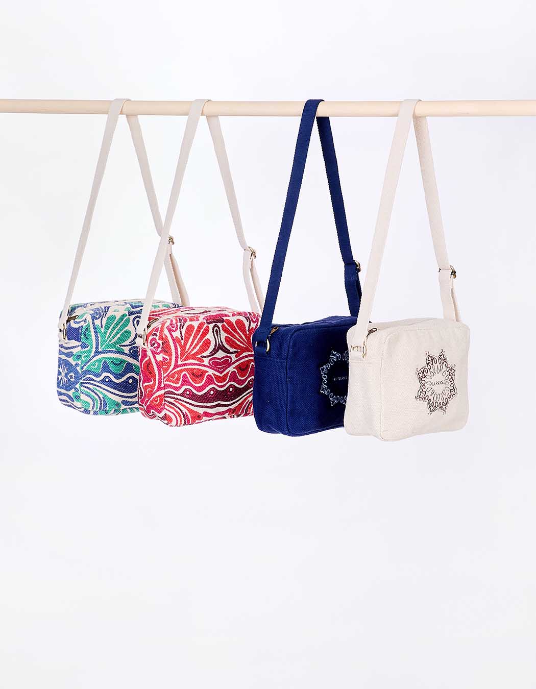 Small rectangular cotton bag femme La Fiancée