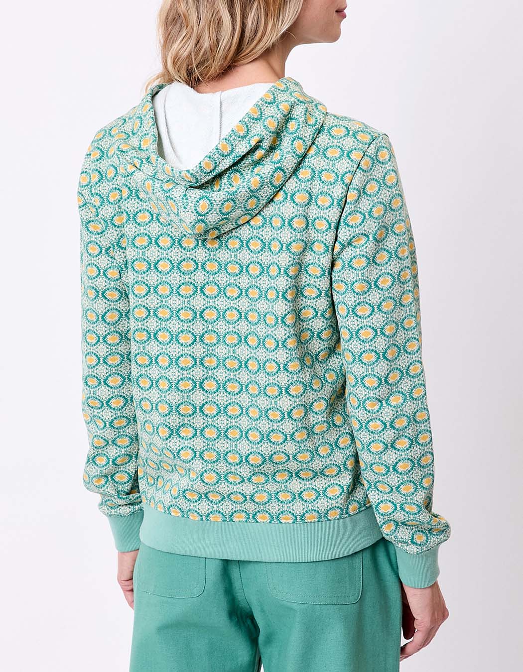 Women&rsquo;s organic cotton hooded sweatshirt femme La Fianc&eacute;e