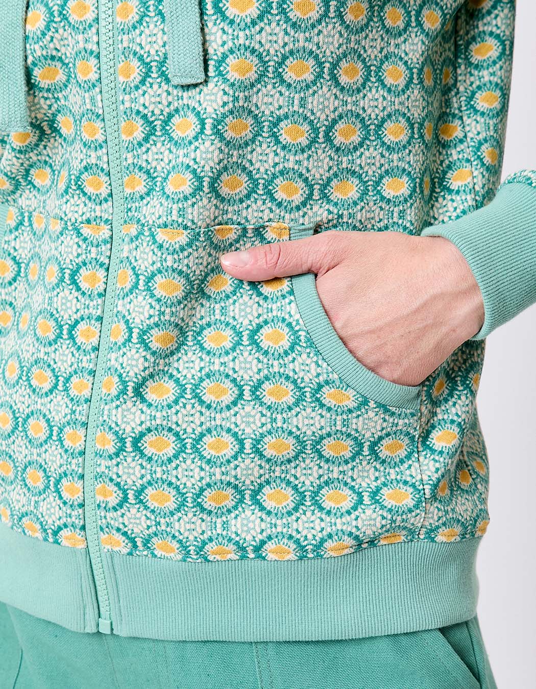 Women&rsquo;s organic cotton hooded sweatshirt femme La Fianc&eacute;e