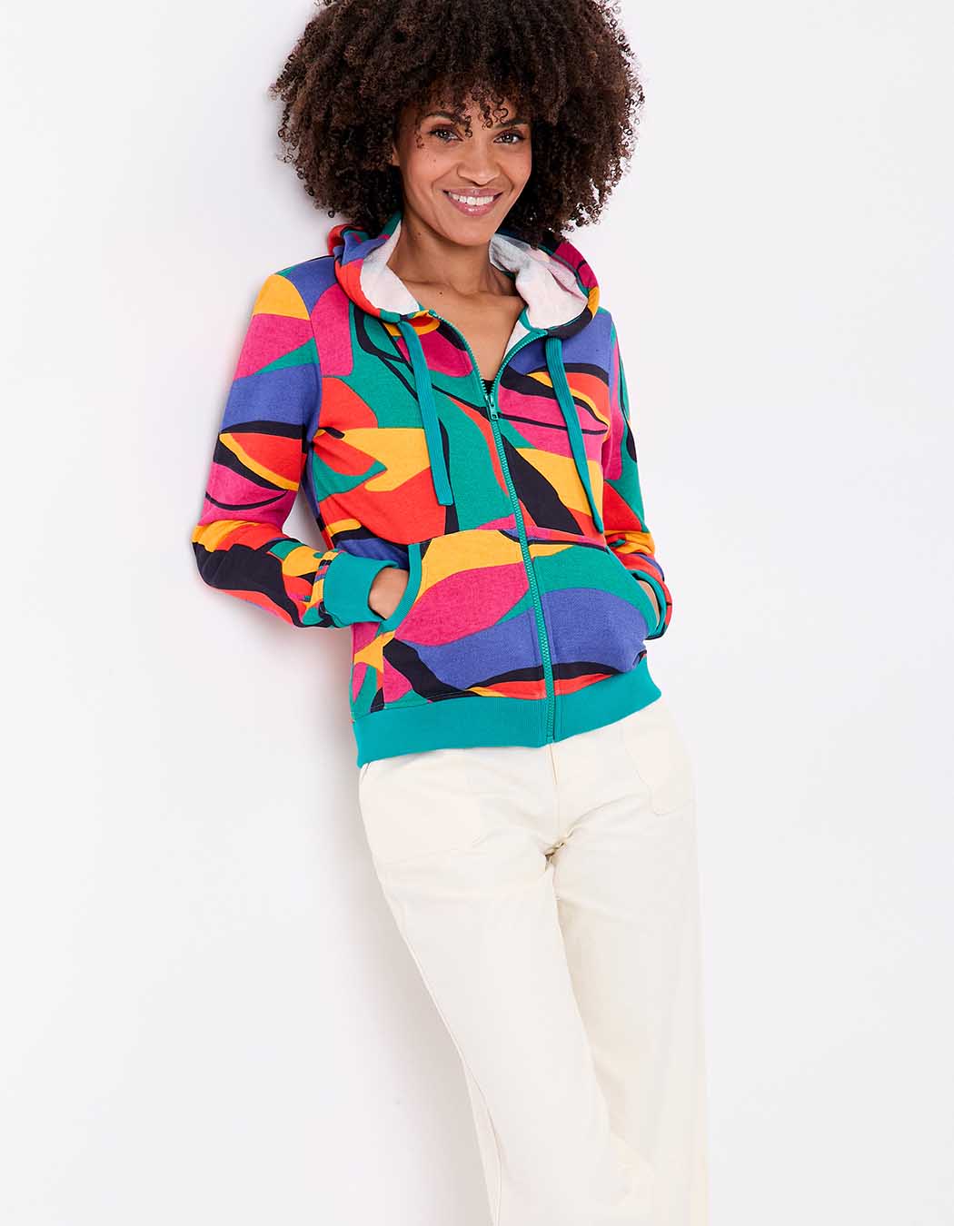 Women’s organic cotton hooded sweatshirt femme La Fiancée