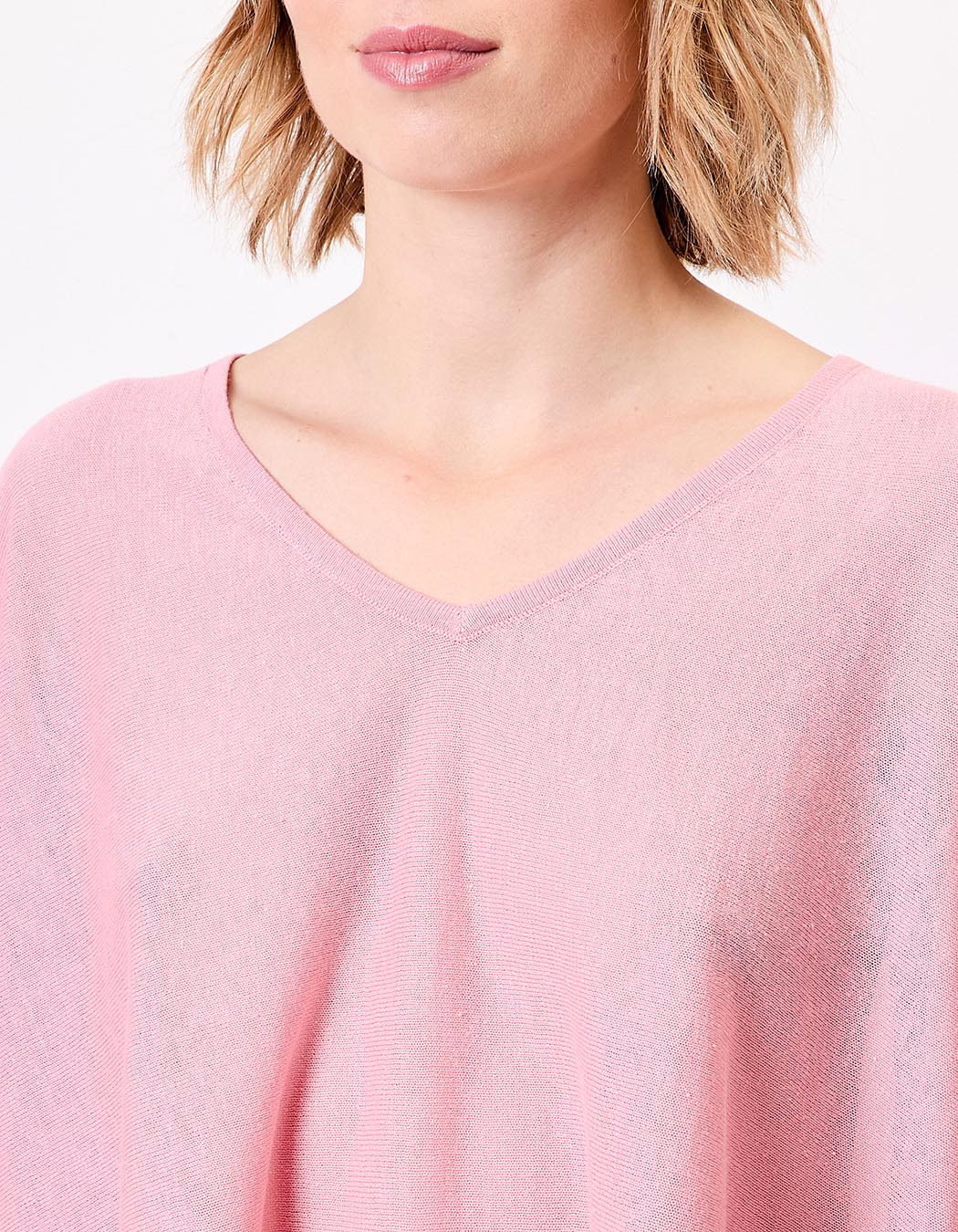 Plain fine and lightweight knit sweater femme La Fiancée