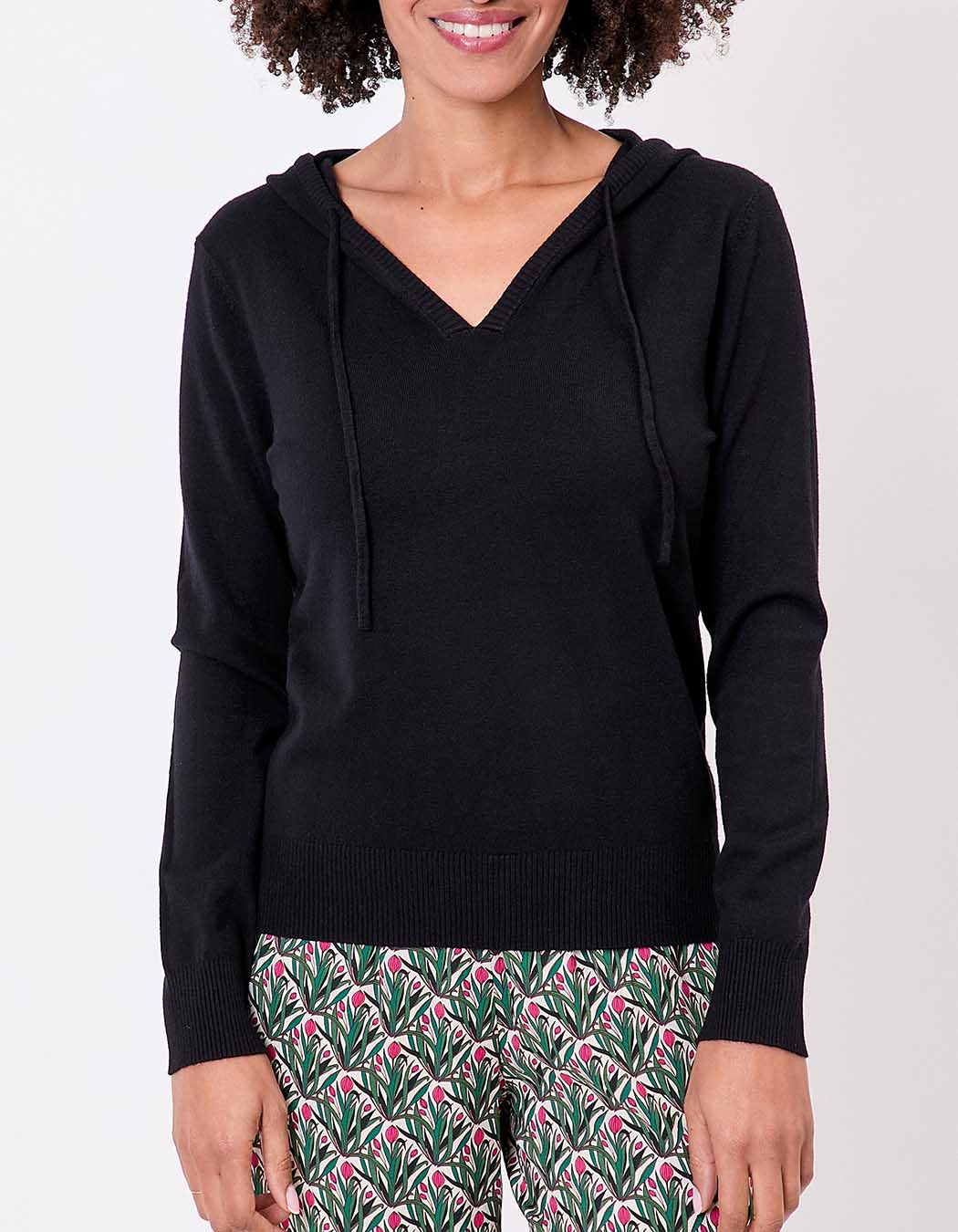 Plain women’s hooded sweater femme La Fiancée