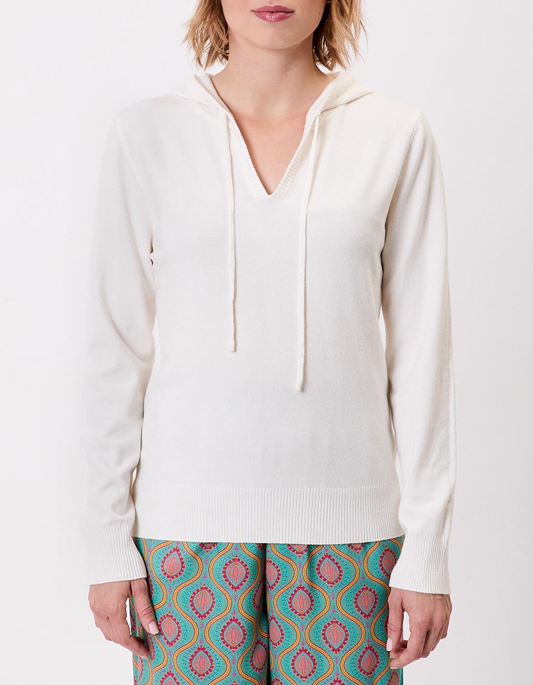Plain women&rsquo;s hooded sweater femme La Fianc&eacute;e