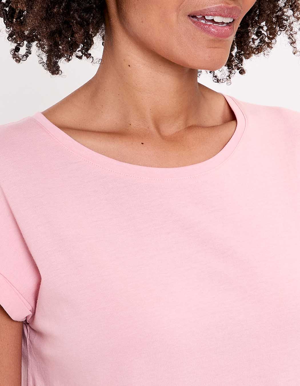 Organic cotton lace T-shirt femme La Fianc&eacute;e