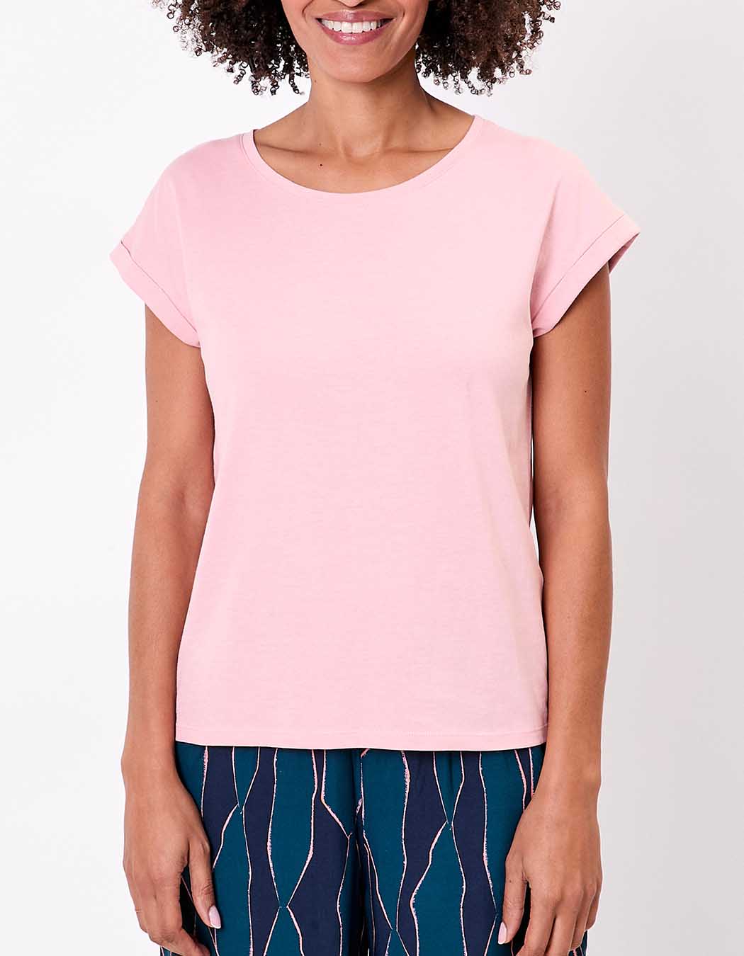 Organic cotton lace T-shirt femme La Fianc&eacute;e