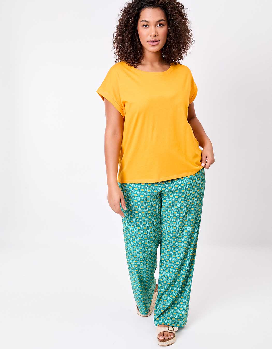 Organic cotton lace T-shirt femme La Fiancée