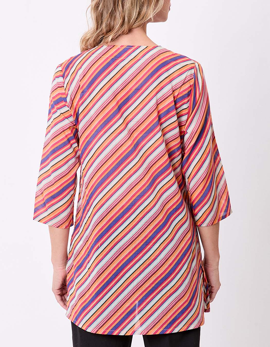 Printed organic cotton women’s tunic femme La Fiancée