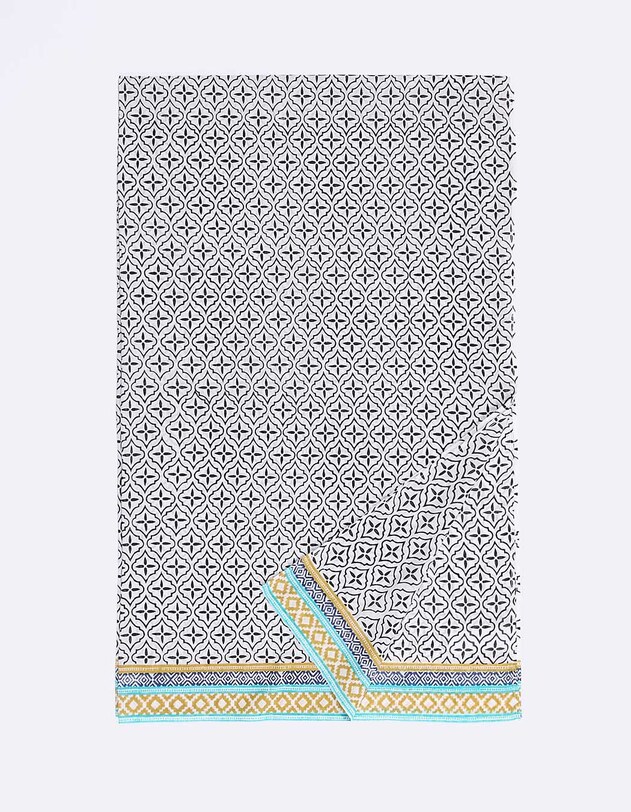Printed cotton voile pareo femme La Fianc&eacute;e