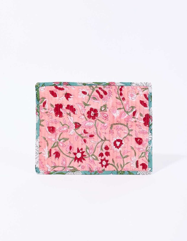 Large transparent rectangular pouch femme La Fianc&eacute;e