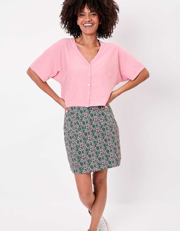 Plain short knit cardigan femme La Fiancée