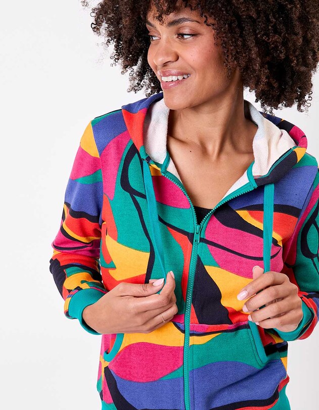 Women&rsquo;s organic cotton hooded sweatshirt femme La Fianc&eacute;e