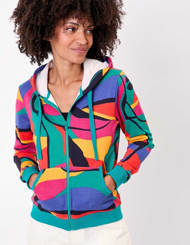 Women&rsquo;s organic cotton hooded sweatshirt femme La Fianc&eacute;e